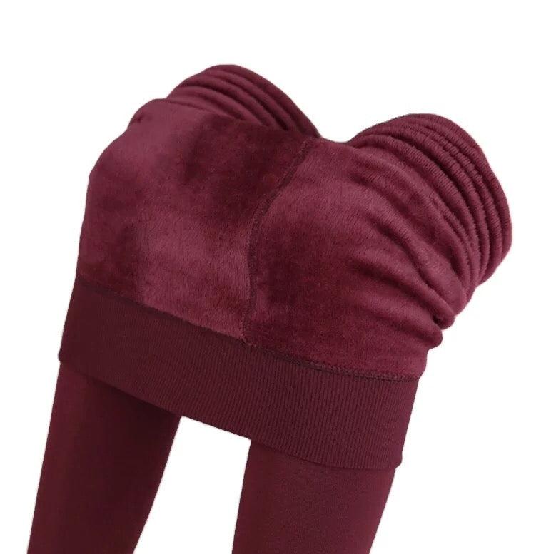 Hot! Women‚Äôs Extra Fleece Leggings High Waist Soft Stretchy Warm