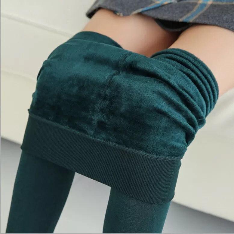 Hot! Women‚Äôs Extra Fleece Leggings High Waist Soft Stretchy Warm