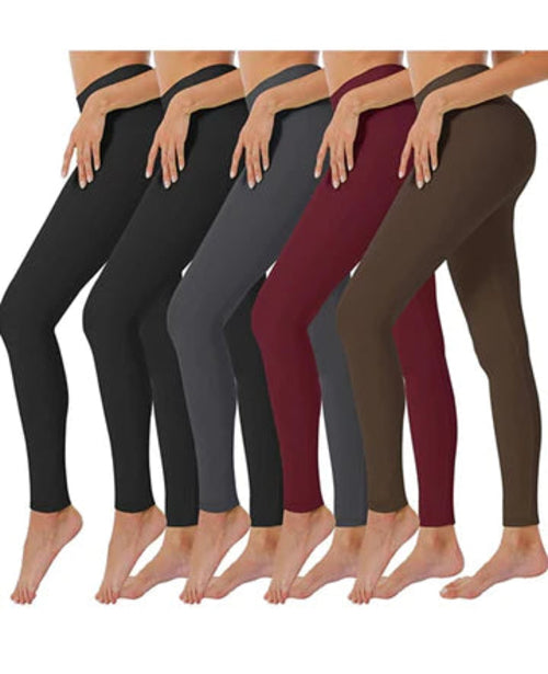 Hot! Women‚Äôs Extra Fleece Leggings High Waist Soft Stretchy Warm