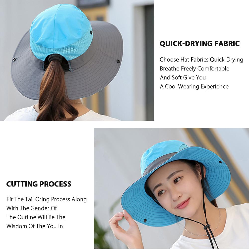 Fishing Hat for Women Outdoor UV Protection with Wide Brim SP