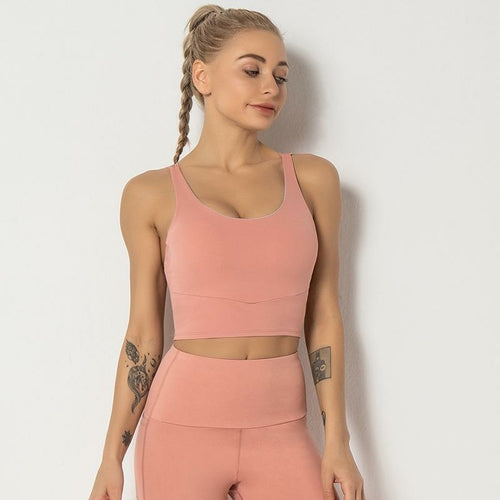 Women's Sports Top Hollow Crop Running