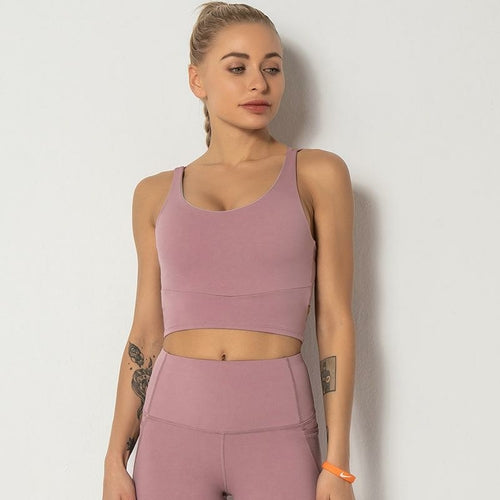 Women's Sports Top Hollow Crop Running