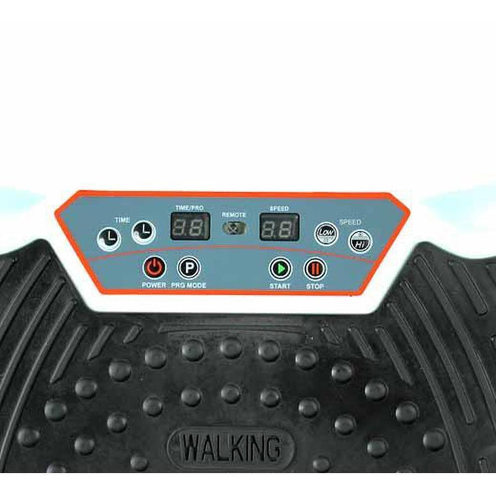 Black Vibration Machine Platform Plate Vibrating Power Shape Exercise