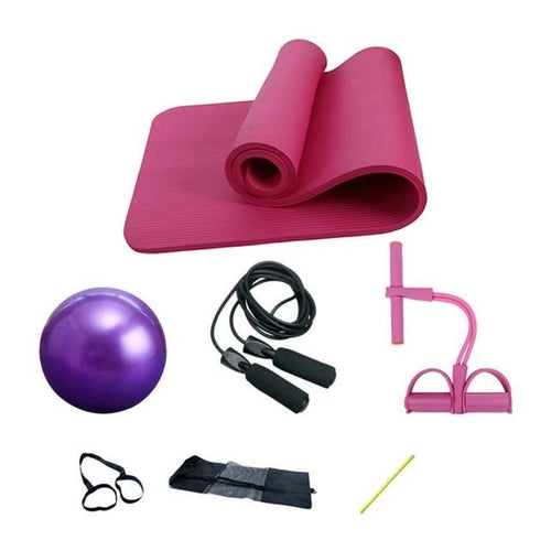 Deluxe Yoga Fitness 5 pcs Exercise Set